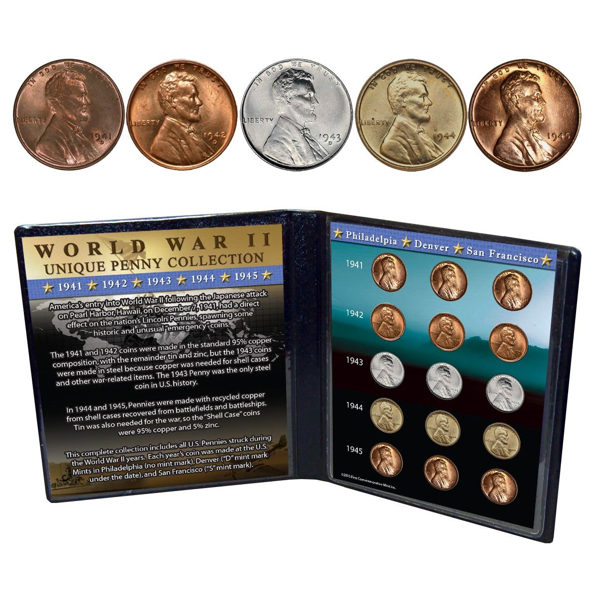 WWII Unique Penny Collection : Amazon.ca: Toys & Games